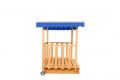 MARIMEX Pískoviště dřevěné s altánkem, 113 x 116 x 136,50 cm