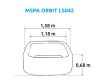 Bazén vířivý MSPA Orbit LS042-NA