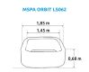 Bazén vířivý MSPA Orbit LS062-NA