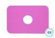 Plavecká deska Obdélník - růžová