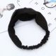 Elastická čelenka - Černá