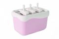 Zmrzlinovač, forma na nanuky, výrobník zmrzliny, růžová
