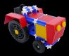 Stavebnice Seva Traktor plast 115ks v krabici 31,5x16,5x7,5cm