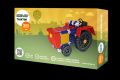 Stavebnice Seva Traktor plast 115ks v krabici 31,5x16,5x7,5cm