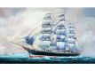 Model Klipper Cutty Sark 1:180 23x36cm v krabici 34x19,5x5,5cm