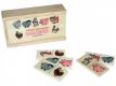 Domino zvířátka pana Müllera společenská hra dřevo 28ks v dřevěné krabičce 16x9x4cm