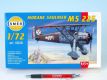 Model Morane Saulnier MS 225 1:72 9,2x15,4cm v krabici 25x14,5x4,5cm
