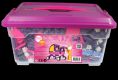 Stavebnice Seva pro holky 1 Jumbo plast 1172ks v plastovém boxu 41x29x20cm