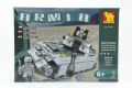 Stavebnice Dromader Vojáci Tank 22601 299ks v krabici 35x25,5x5,5cm