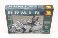 Stavebnice Dromader Vojáci Tank 22601 299ks v krabici 35x25,5x5,5cm