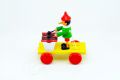 Pinocchio s xylofonem tahací dřevo 20cm v krabičce