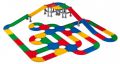 Kid Cars mosty a silnice 14,2m v plastovém boxu 12m+ Wader 59x35x39cm