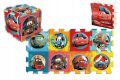 Pěnové puzzle Cars/Auta 32x32x1cm 8ks v sáčku