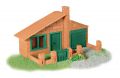 Stavebnice Teifoc Domek Luis 180ks v krabici 35x29x8cm