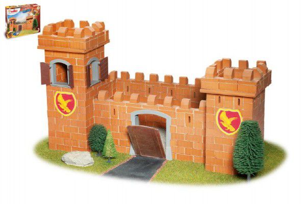 Stavebnice Teifoc Rytířský hrad 460ks v krabici 44x33x11cm