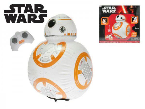 Star Wars RC Jumbo BB8 nafukovací 43cm plná funkce na baterie se zvukem v krabici 36x38x9cm