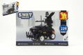 Stavebnice Dromader SWAT Policie Auto 229ks plast v krabici 32x21,5x5cm