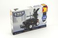 Stavebnice Dromader SWAT Policie Auto 229ks plast v krabici 32x21,5x5cm