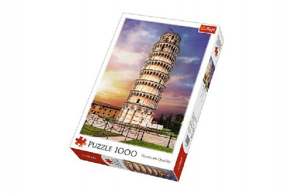 Puzzle Šikmá věž v Pise 1000 dílků 68,3x48cm v krabici 27x40x6cm
