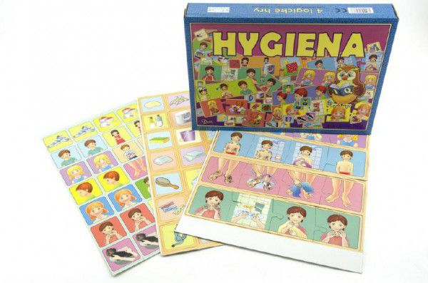 Hygiena společenská hra v krabici 28,5x20x3,5cm