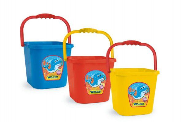 Kbelík čtvercový 7,5 l plast 25x23cm Wader