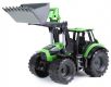 Traktor se lžící Worxx plast 45cm 1:15 v krabici DeutzFahr Agrotron 7250