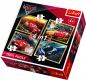 Puzzle 4v1 Auta/Cars 3 Disney v krabici 28x28x6cm