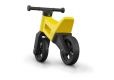 Odrážedlo FUNNY WHEELS 2v1 žluté výška sedadla nastavitelná 27/30cm nosnost 50kg 18m+