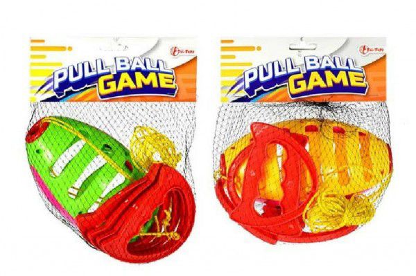 Trekbal plast 18cm v síťce