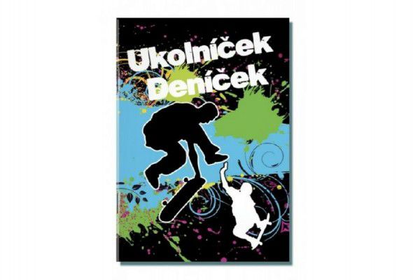 Úkolníček deníček SKATE A6