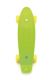 Skateboard - pennyboard 43cm, nosnost 60kg plastové osy, zelená, žlutá kola