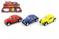 Auto Kinsmart Volkswagen Classical Beetle kov 17cm volný chod - 3 barvy