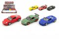Auto Kinsmart Porsche kov 13cm na zpětné natažení - 3 druhy