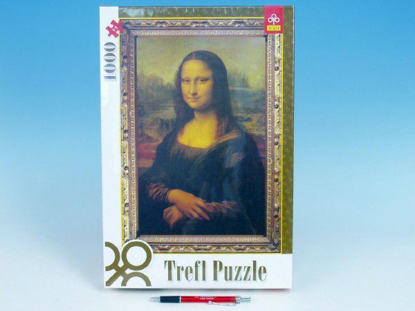 Puzzle Mona Lisa 1000 dílků v krabici