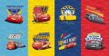 Pěnové puzzle Cars 3/Auta 32x32x1,5cm 8ks v sáčku