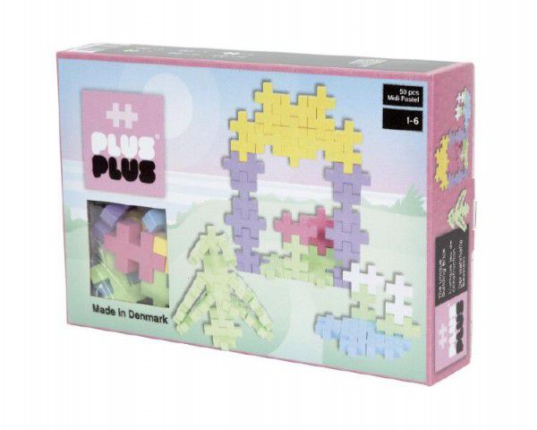 Stavebnice Plus-Plus Midi Pastel 50ks Altán v krabičce 24x16x5cm