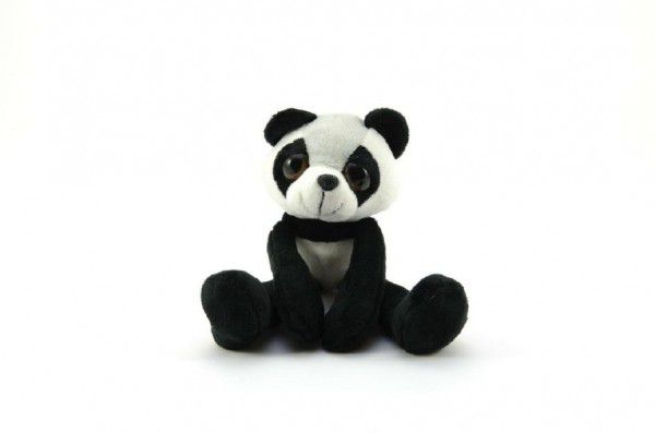 Panda dlouhé končetiny plyš 28cm