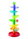 Kuličková dráha - věž 50cm 10ks 3 kuličky plast v krabici 9m+