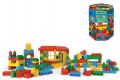 Kostky stavebnice pro kluky plast 102ks v papírové krabici 23x30x23cm Wader 12m+