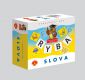 Slova didaktická společenská hra v krabičce 13,5x12,5x6cm