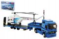 Stavebnice Monti 58 Actros L-MB Helitransport 1:48 v krabici 32x20,5x7,5cm