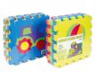Pěnové puzzle Dopravní prostředky 30x30cm 10ks v sáčku