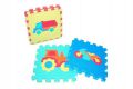 Pěnové puzzle Dopravní prostředky 30x30cm 10ks v sáčku