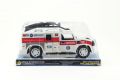 Auto Ambulance plast 25cm na setrvačník v krabičce