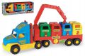 Auto Super Truck popeláři plast 75cm v krabici Wader