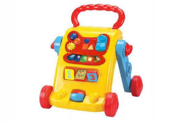 Moje první chodítko plast 45cm na baterie se zvukem v krabici 12m+