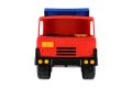 Auto nákladní korba modrá kabina červená plast 75cm
