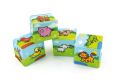 Kostka Moje první zvířátka 7x7cm 4ks v sáčku MPZ od 0 let