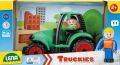 Auto Truckies traktor plast 17cm v krabici 24m+