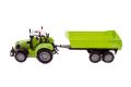 Traktor s vlekem a výklopkou 35 cm, na setrvačník, plast